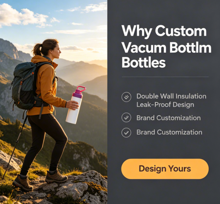 ¿Pueden las botellas de agua al vacío personalizadas convertirse en parte del estilo de vida cotidiano?